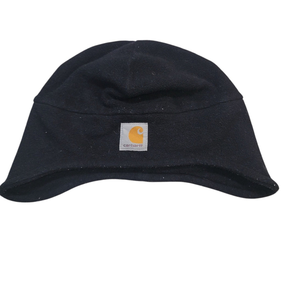 Carhartt Fleece Ear Flaps Built in Facemask Beanie Color Black One Size Pre-own - Picture 1 of 6